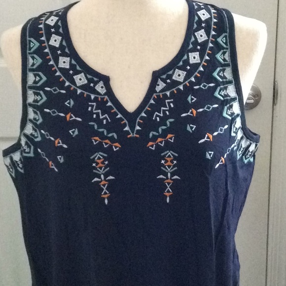 COPY - Sonoma Petite Embroidered Walking Dress - Picture 5 of 10